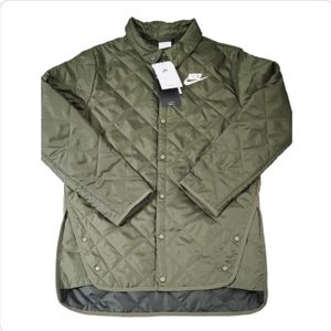 Nike Synthetic Fill Jacket Unisex NWT Size Large Green
